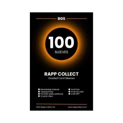 BGS Graded Card Sleeves Pack 100