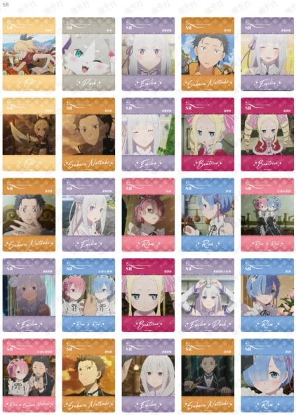 Card Fun Re:Zero - Starting Life In A Different World (10 Packs) - Image 9