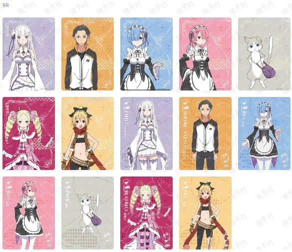 Card Fun Re:Zero - Starting Life In A Different World (10 Packs) - Image 7