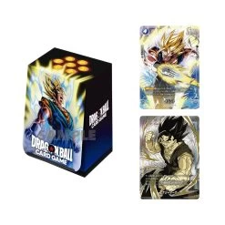 Bandai Dragon Ball Super CG Fusion World Official Card Case And Sleeve Set 02 Vegito