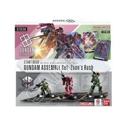 Bandai GUNDAM CG ST03A Zeon's Rush Gundam Assemble Starter Deck