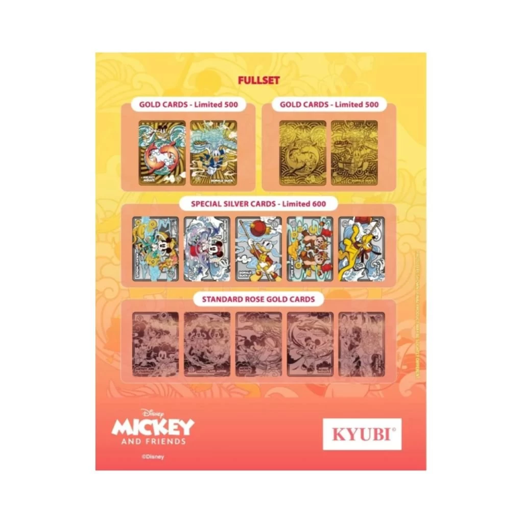 Disney Kyubi Card Charm Collection Mickey And Friends (1 Pack) - Image 8