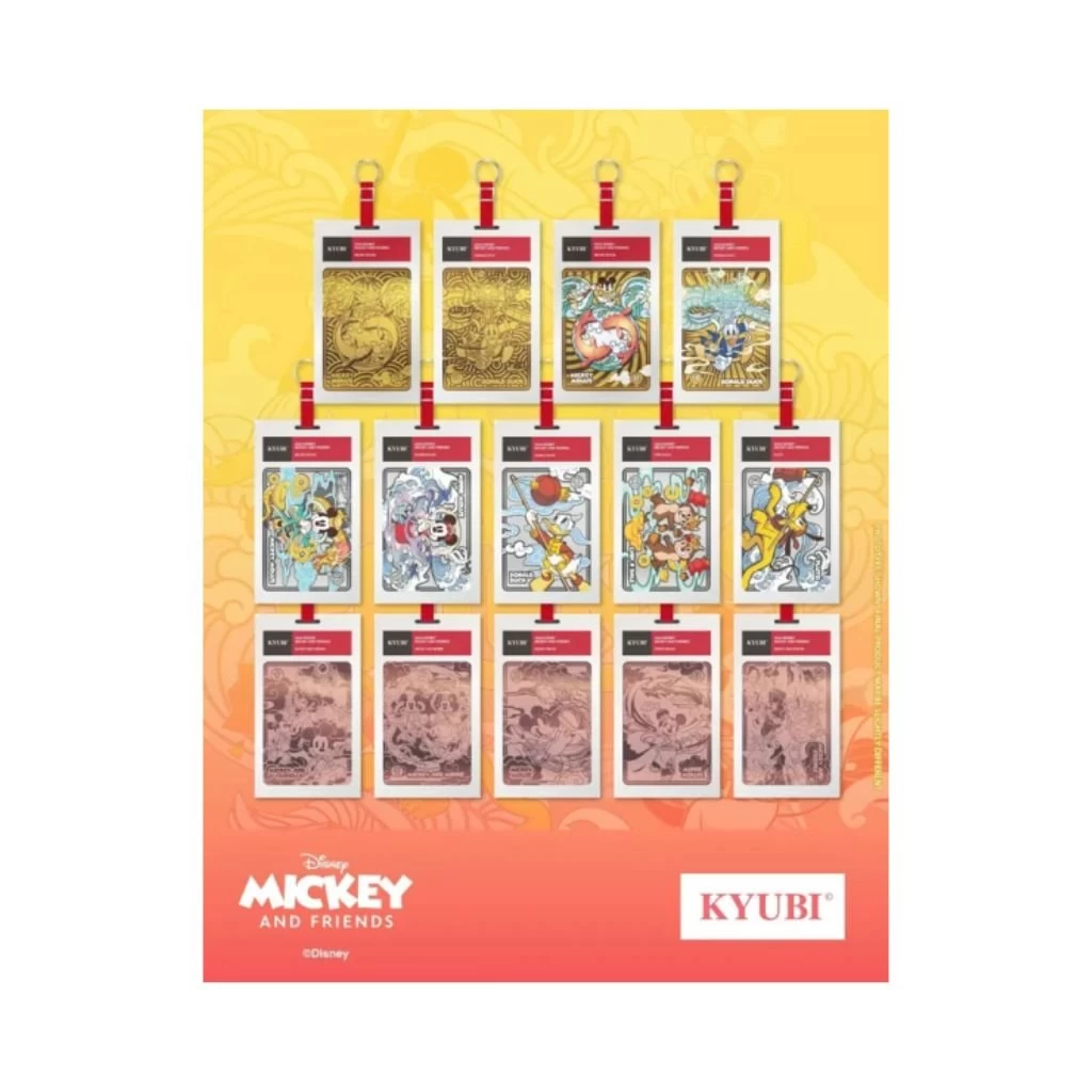 Disney Kyubi Card Charm Collection Mickey And Friends (5 Packs) - Image 2