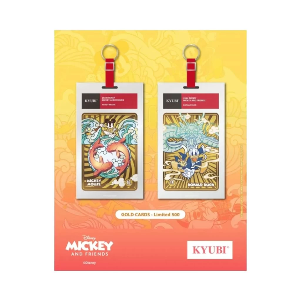 Disney Kyubi Card Charm Collection Mickey And Friends (5 Packs) - Image 4