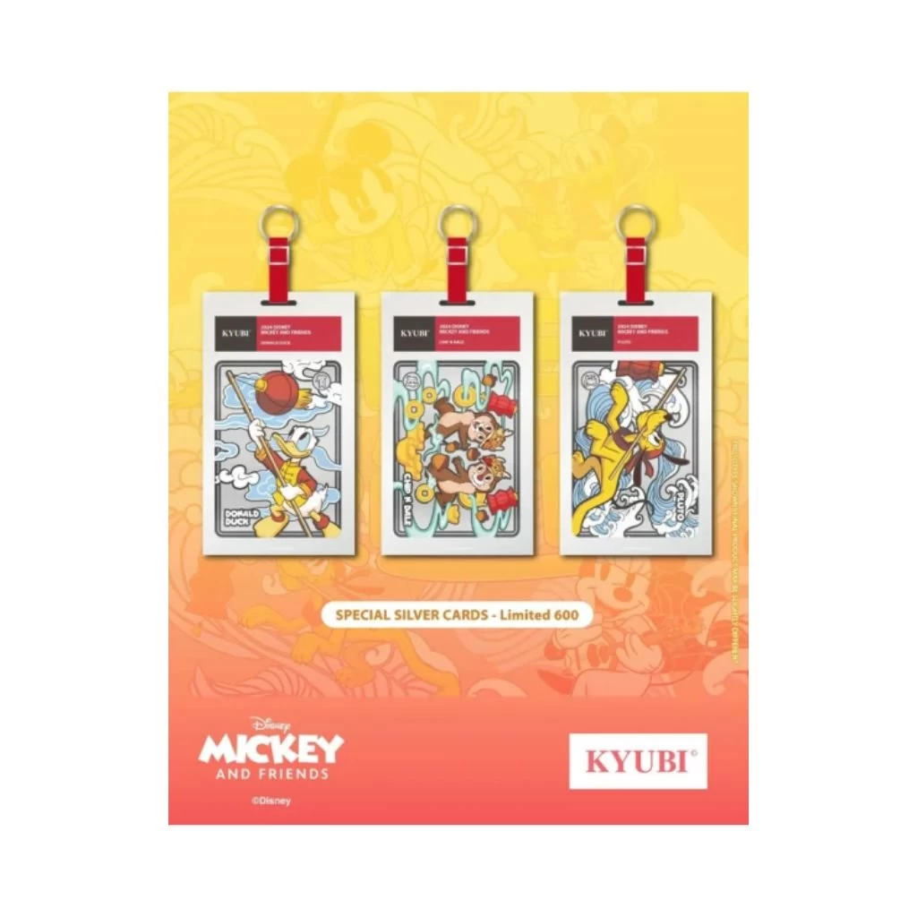 Disney Kyubi Card Charm Collection Mickey And Friends (5 Packs) - Image 6