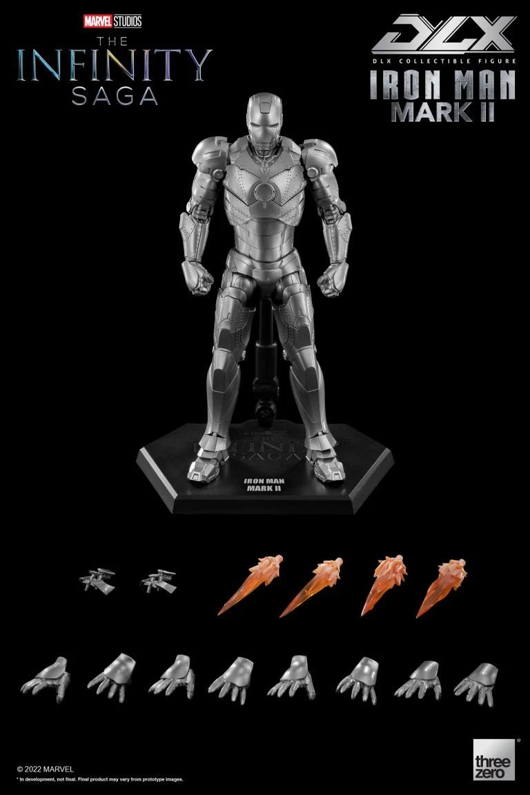 ThreeZero Marvel Studios: The Infinity Saga DLX Iron Man Mark 2 - Image 2