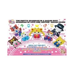 MegaHouse Mega Cat Project Sailor Moon Sailor Mewn In The Name Of The Moon I Will Punish Mew! 2024 Ver (Complete Set)