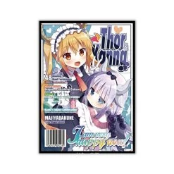 Miss Kobayashi's Dragon Maid Card Sleeves Tohru & Kanna Kamui "The Magic Word"