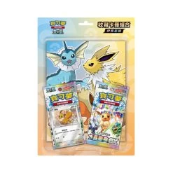 Pokemon CG Scarlet & Violet Collection Set SV8a-PF Card Book Combo Eevee Family (Traditional Chinese)