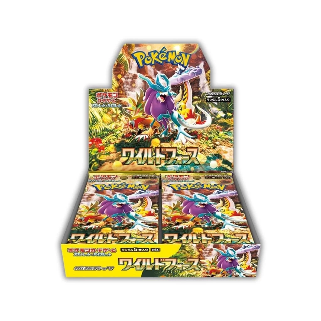 Pokemon Scarlet & Violet SV5k Wild Force Booster Box (30 Packs)