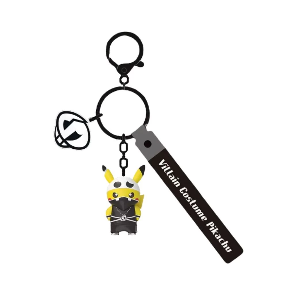 Pokemon Villain Costume Team Skull Keychain