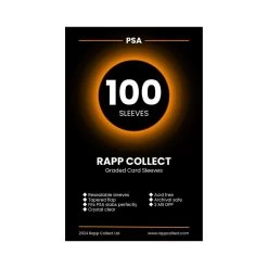 PSA Graded Card Sleeves Pack 100
