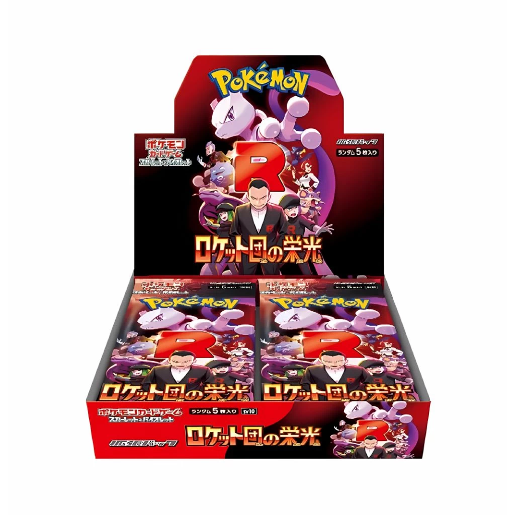 Pokemon Scarlet & Violet SV10 Glory Of Team Rocket Booster Box (30 Packs)