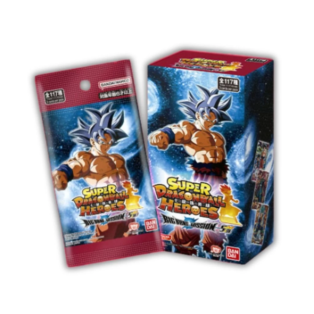 Bandai Super Dragon Ball Heroes Big Bang Mission Ver 5 Booster Box (20 Packs)