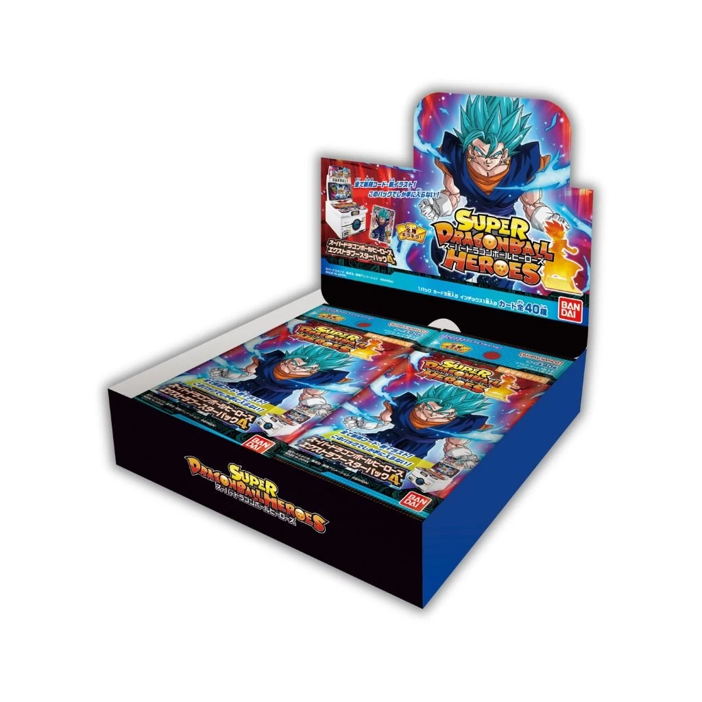 Bandai Super Dragon Ball Heroes Extra Booster Vol 4 Booster Box (20 Packs)