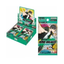 Bandai Union Arena UA38 Wind Breaker Booster Box (16 Packs)