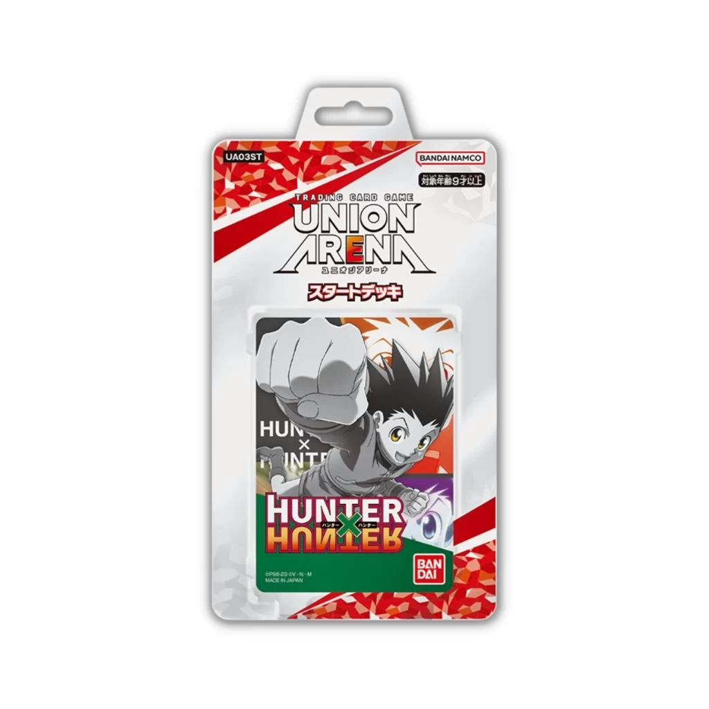 Bandai Union Arena UA03 Hunter X Hunter Starter Deck